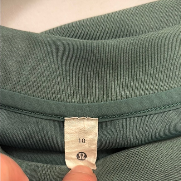 Lululemon Softstream Perfectly Oversized Cropped Crew Sweatshirt Size 10 - Picture 8 of 8